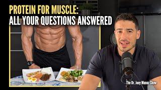 Protein for Muscle: All of Your Questions Answered