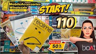 Realme, boat, firbolt only 110 | wholesale mobile accessories store | Raja Enterprise Kolkata