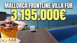 MEDITERRANE MALLORCA FRONTLINE VILLA FÜR 3.195.000 EURO?!