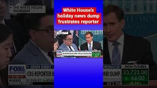 CBS reporter spars with NSC’s John Kirby over last second Afghanistan report dump #shorts