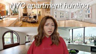 NYC apartment hunting! (touring the BEST apartments in New York City)