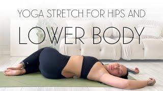 8 Min Yoga to Stretch the Hips & Lower Back