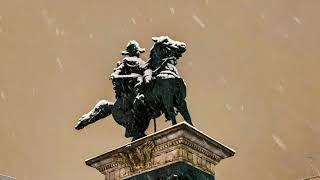 Milano sotto la neve: una giornata in bianco