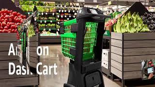 New Smart Shopping Cart Quick grocery shopping trip faster by letting you skip the checkout line