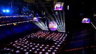 Setting up and packing away the BRITs 2014 at The O2, London