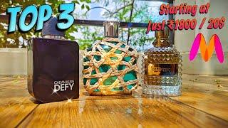 Top 3 Designer Perfumes  for cheap, CK Defy Parfum, Valentino Uomo & John Varvatos XX Artisan Teal