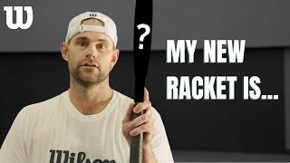 Andy Roddick WILSON RACKET REVEAL