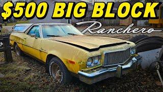 $500 ABANDONED Ranchero! Will it RUN & DRIVE??