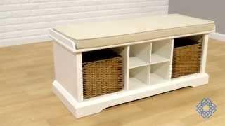 Crosley Furniture Brennan Entryway Storage Bench