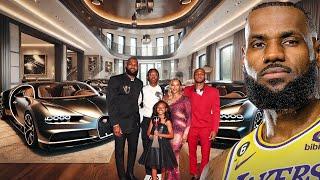 Inside Lebron James' $100 Million Mansions and Huge Car Collection