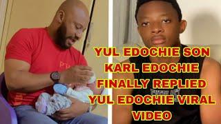 WHAT A SHAME AS YUL EDOCHIE SON KARL EDOCHIE FINALLY REPLIED YUL EDOCHIE WITH JUDY AUSTIN BABY