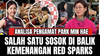 ANALISA PENGAMAT PARK MIN HAE SOSOK DI BALIK KEMENANGAN BESAR RED SPARKS  ADA LIBERO NORAN