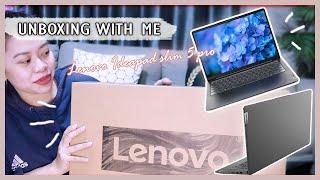 Unboxing my New Laptop | Lenovo IdeaPad Slim 5 Pro Review (2022) for work gaming or school worth it!