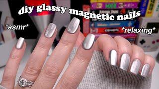 TRYING A NEW *GLASSY* MAGNETIC GEL POLISH | The Beauty Vault