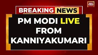 PM Modi LIVE | PM Modi Lands In Kanniyakumari | PM Offers Prayers At Bhagavathy Amman Temple