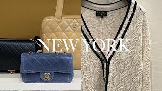 NY Vlog. Luxury Vintage Shopping | CHANEL shopping | ZARA Sale Unboxing | Favorite Bagel and Cronut
