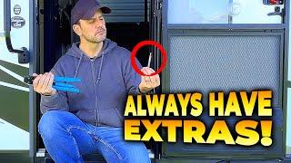 Spare Parts You Should ALWAYS Keep in Your RV!