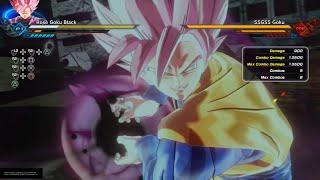 Dragon Ball Xenoverse 2 Combo -Divine Super Black Kamehameha Rosé-