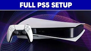 Setting up the PS5 for the First Time (Full PlayStation 5 Setup)