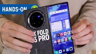 VIVO X FOLD 3 PRO: dobrável SURPREENDE com BATERIA GIGANTE e ANDROID 15 | Hands-On