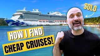 How to Find Cheap Solo Cruises ️