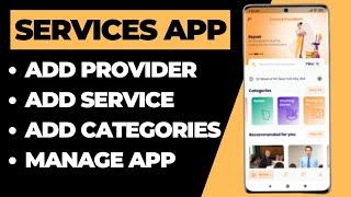 make service booking app | how to make service booking app | on demand service app source code