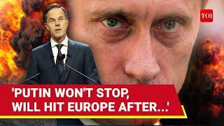 NATO Chief Confesses West Scared Of Putin's Military Onslaught Amid Ukraine War? Mark Rutte Says...