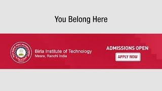 Birla Institute of Technology, Mesra, Ranchi