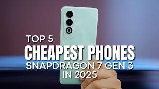 [Top 5] Cheapest Phones with Snapdragon 7 Gen 3 Chipset in 2025