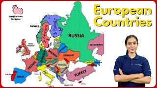 Discover European Geography: A Country-by-Country Map | European Countries  #geography