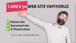 Ucuz Web Sitesi Nasıl Yapılır? WordPress ile ucuz web sitesi sahibi olmak için izleyin