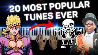 20 MOST POPULAR TUNES EVER