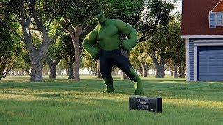 Hulk dancing again