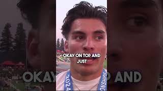 Jayden Rendon of Carson 1st Place Boys 300 Hurdles and 5th Place 110 Hurdles CIF State Championships