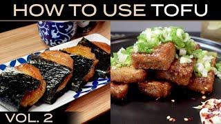 Savory Tofu Steaks and Tofu Mochi! | How to Use TOFU vol. 2