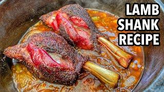 Lamb Shank Recipe and How to Smoke Lamb Shanks in a Weber Kettle