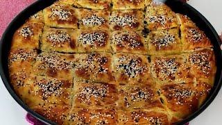  ANNE İŞİ ‼️El Açması Ispanaklı Börek Tarifi ‼️ #hamurişleri  #börektarifleri