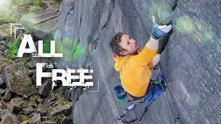 Free climbing the full line of Recovery Drink