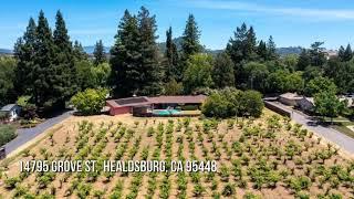 14795 Grove Street | Healdsburg, CA | Presented by Berghof Realty