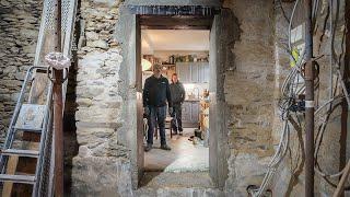 Creating a Doorway in a HUGE Structural Stone Wall - The Rebuild