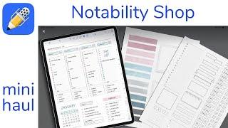 Notability Shop mini haul - what's exciting in the Notability Shop?