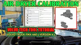 Reset / Calibrate Volvo FMX 440 Air Dryer Parameters - Volvo Tech Tool Training