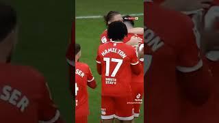 #efl #eflchampionship FINN AZAZ ADDING MIDDLESBROUGH'S FIFTH GOAL V LUTON #englishfootballleague