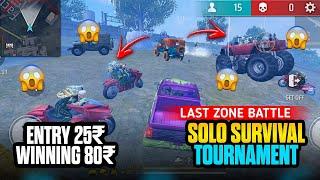 Solo Survival Tournament Gameplay | Entry 25₹ Win 80₹ | Earn Money by Playing Games | Ep-15