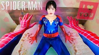 COMPLETELY CRAZY GIRL WILL NOT LEAVE ME ALONE  (Spider-man ParkourPOV in Real Life) #2