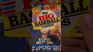 1988 BIG Baseball Cards pack opening #baseballszn #baseballmemorabilia