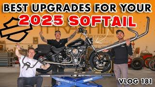 The Best Easy Upgrades For Your 2025 Softail (& We're Giving This Bike Away!) - Vlog 181