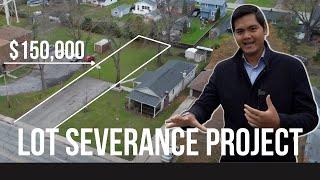 Adding Value through creating a Building Lot and Land Severance | Fort Erie Flip Project