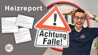 Vorsicht ‼️ Heizreport das Original von SHK INFO