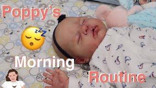 Reborn Baby Poppy's Morning Routine | Kelli Maple